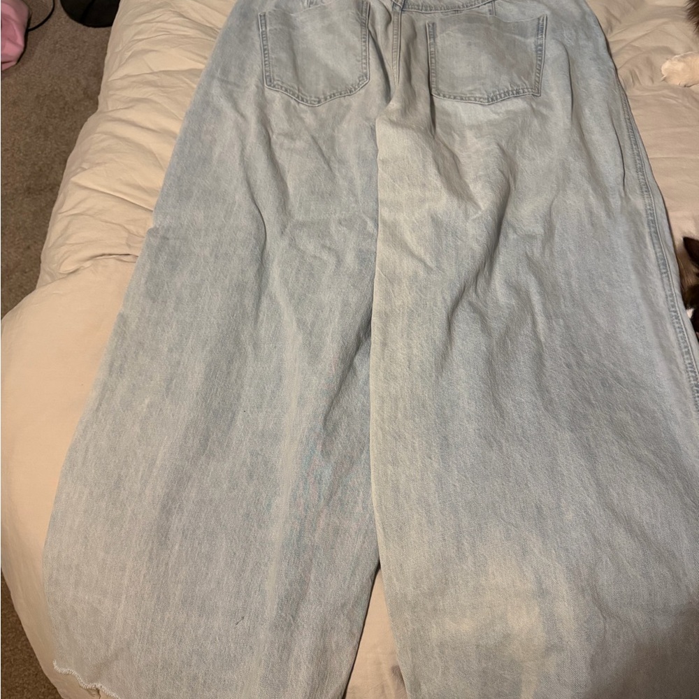 We The Free Light Blue Flare Jeans - Picture 5 of 6